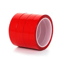 Transparent Customized Double-sided Solvent Acrylic Strong Adhesive Red Film PET Double-sided Tape