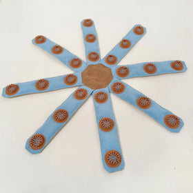 Custom Eco-Friendly Polyester Slow Feeding Octopus Dog Enrichment Toy Puzzle Foraging Treat Dispenser Chew Toy