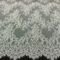 Manufacture Floral Eyelash Chantilly Lace Fabric 3 Meters by Piece LT20948