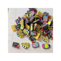 Bulk 3D Cute Back to School Themed Polymer Clay Slice Mixed School Bus Pencil Black Board Eraser Sprinkles for Scrapbooking DIY