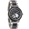 Dropshipping Wholesale Men's Sports Waterproof Stainless Steel Automatic Mechanical Wristwatch Man Wood Watches