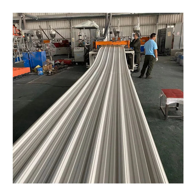 Long Fireproof Teja De Pvc or Plastic Roofing Tiles Sheets Extrusion Prices in India