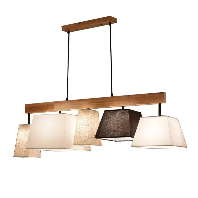 Nordic American Rustic Style Modern Creative Simple Chandelier for Restaurant Lighting Study Dining Room Lighting Decor