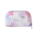 Chinese Supplier Wholesales Low Moq TPU Cartoon Lovely Transparent clear Semicircle Makeup Lips Cosmetic Bag