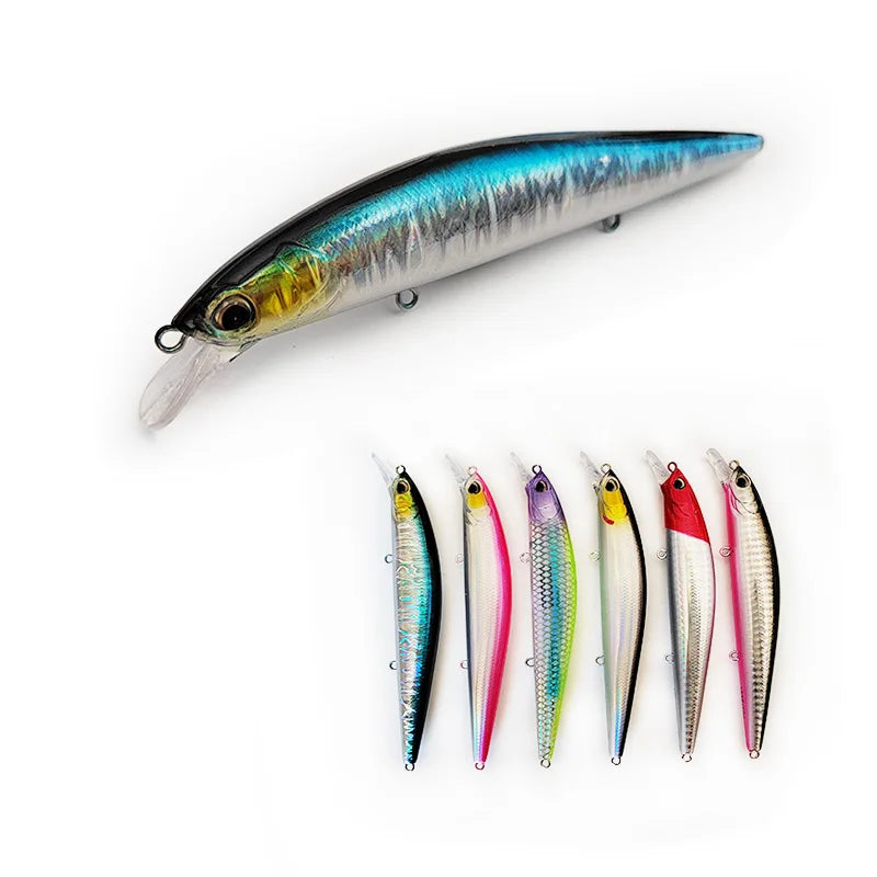 MISTER LURE OEM Japan Quality 125mm 20g Minnow Fishing Lure Manufacturing Long Cast Artificial Plastic Bass Fishing Lure