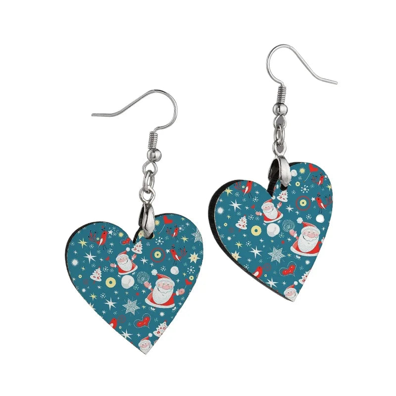Fashion Earring Jewelry Double-sided MDF Earrings for Sublimation