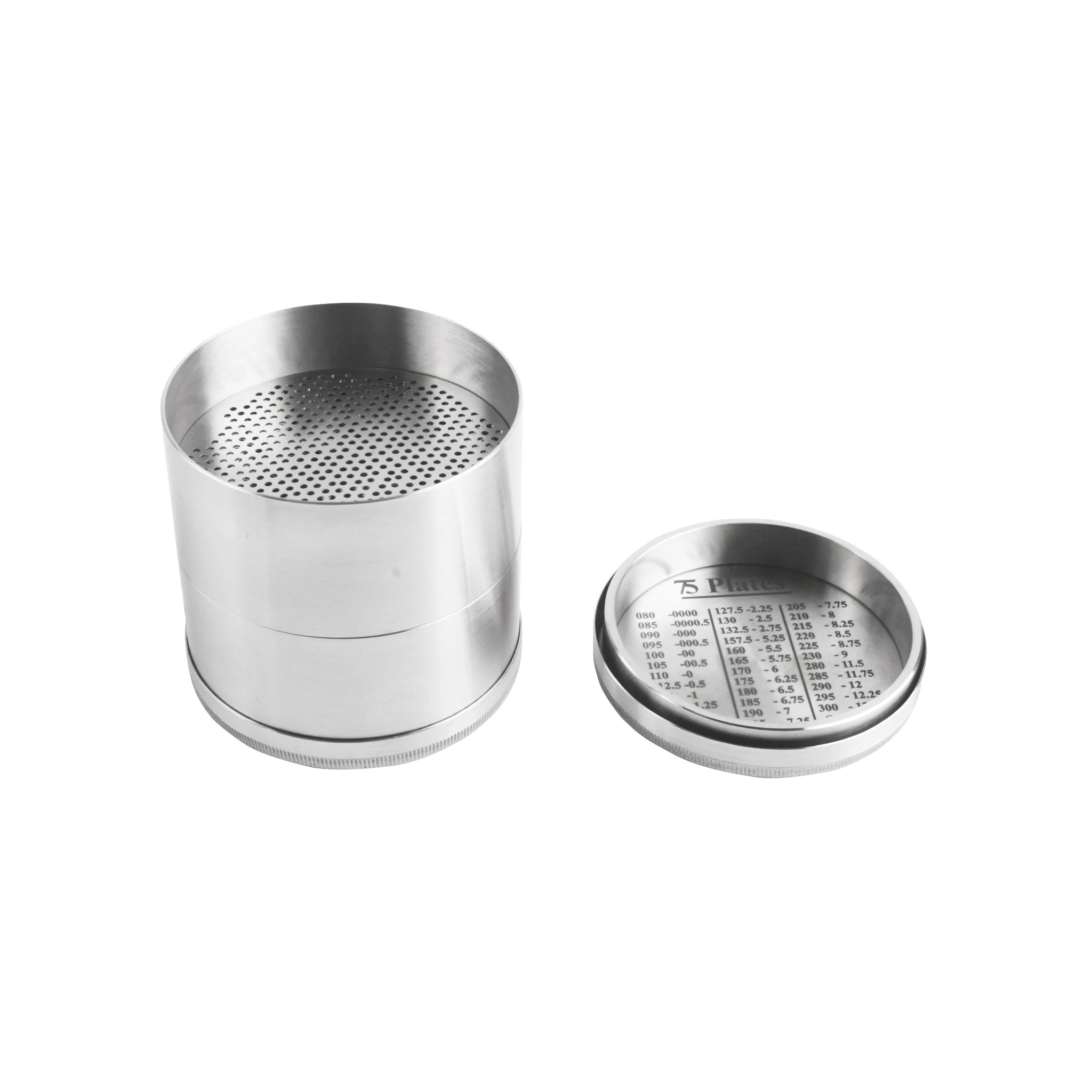 Diamond Sorting Sieve Small Plate Diamond Sieves 48mm Plate Diameter 65 Plates Size From 0.6mm to 3.3mm