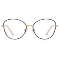 Oval Frame Metal Anti Blue Glasses 3054 Women's Fashionable Anti Blue Lens Frame