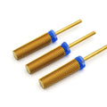 New Super Long Tapered Barrel Carbide Nail Drill Bits Smoothing Bit Nail Tips Gel Polish Carbide Bur