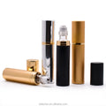 Empty 10ml Electroplate Gold Silver Black Glass Essential Oils Roller Bottles Luxury Perfume & Face Cream