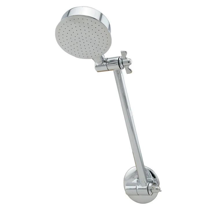 Stainless Steel  Rain Shower Head With 11 Inch Solid Brass Angle Adjustable Extension Arm