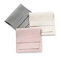 Custom Microfiber Jewelry Pouch Packaging Matte Finish Paperboard with UV Advantage for Watches and Embossed Logo