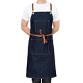 Barber Hairdresser Kitchen Restaurant Crafting Server Waitress Short Apron Alligator Open Canvas National Waterproof Unisex