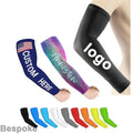 Custom Logo Arm Sleeves Multi-Size Add Your Photo Logo Text Number Sun Protection Breathable Stretch Cool Unisex Sports