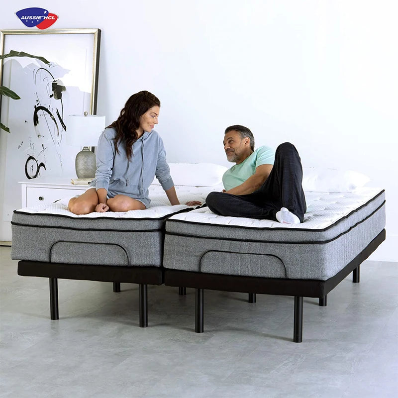 Comfort Home Furniture Orthopedic Mattress Rolled in Box Package Gel Infused Foam Pocket Spring Mattress