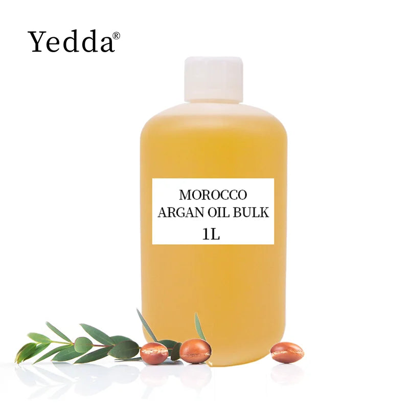 Yedda OEM/ODM Organic Argan Oil Hair-Repairing Nourishing Moisturizing Dry Curls & Hair Growth Lustrous 5L