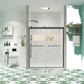 OME Simple Beautiful Sliding Upper Track Embraces Double Wheel Structure Waterproof Gasket Aluminum Alloy Outer Rail Shower Room