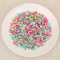 Wholesale Mixed Round Colorful Beads Loose Spacer Beads for Jewelry Making XIMAI