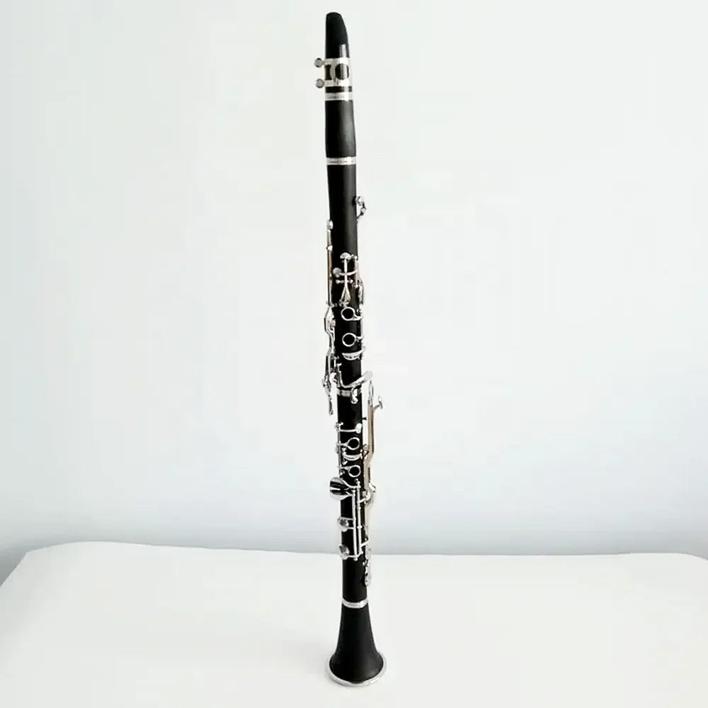 Bakelite German System G Clarinet with Nickel-Plated Key