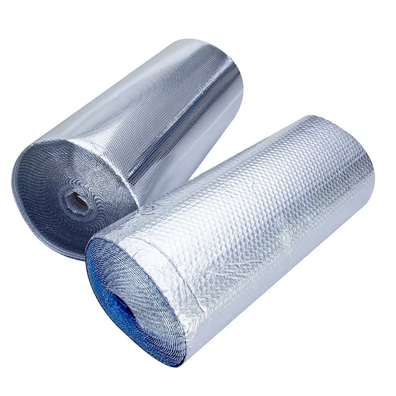 Fireproof Roofing Materials Bubble Foil Thermal Insulation Material Bubble Foil Wrap Bubble Heat Insulator for Roof