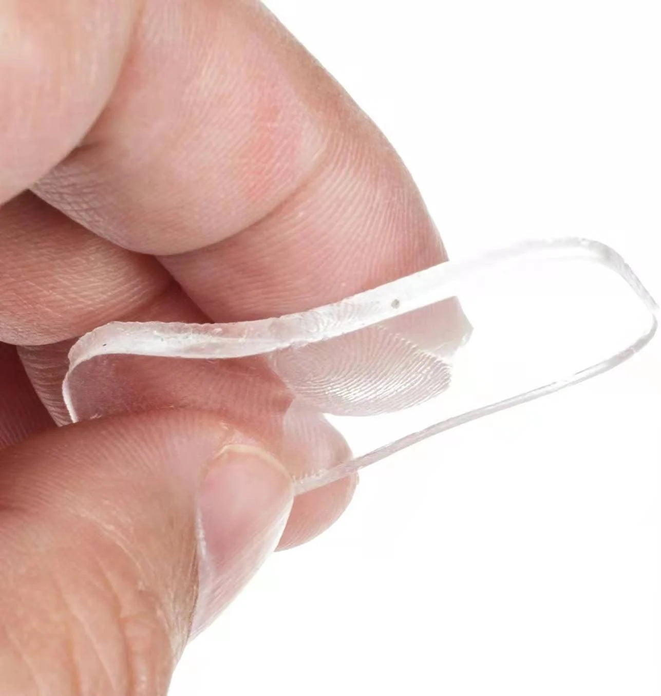 Custom Size Double Sided Glue Sheet Tape Thin Rubber Adhesive Dots Transparent Strong Acrylic Sticker