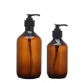 Low MOQ Empty 300ml 500ml Lotion Bottle Plastic PET Face Wash Cleanser Shampoo Liquid Soap Bottles with Pump