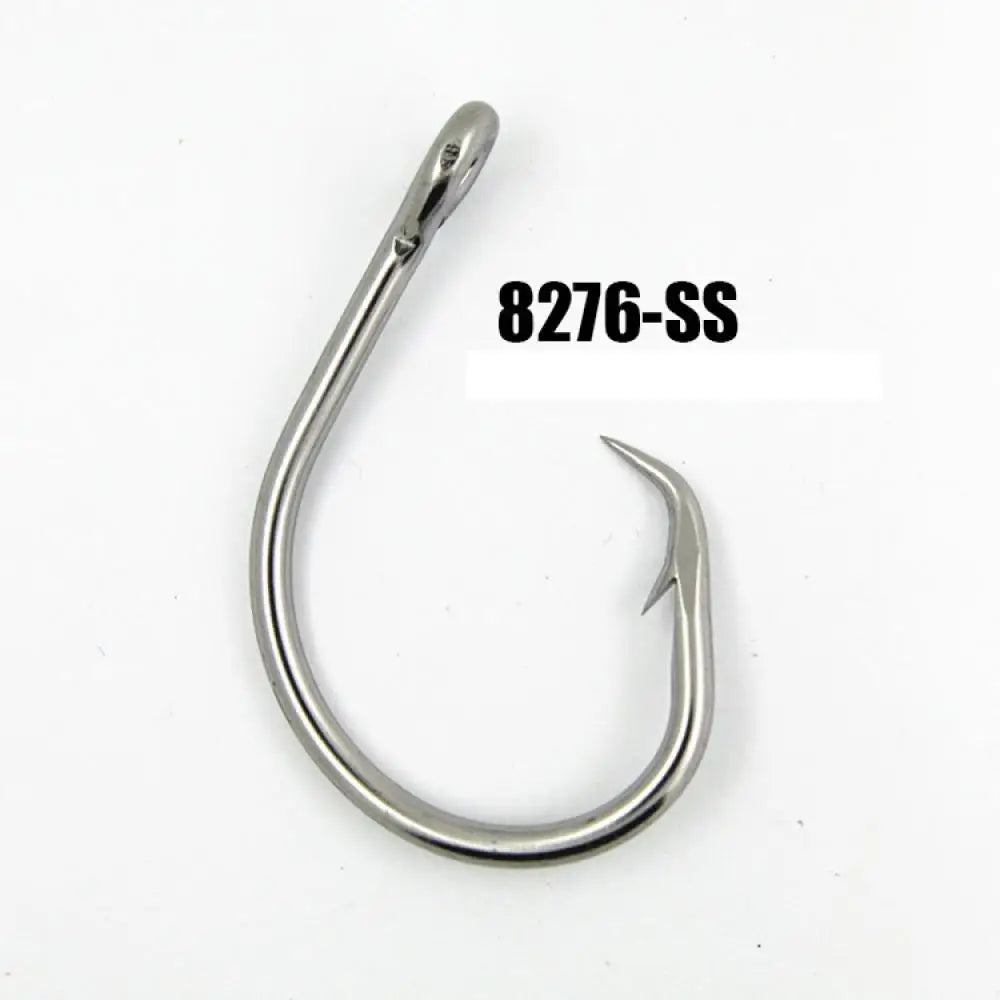 Topline Tackle Extra Strong High Carbon Steel Circle Tuna Hook 8276 Boat Fishing Hooks for Saltwater