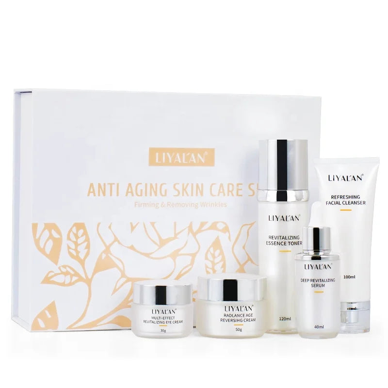 Facial Rejuvenating Whitening Skincare Kit Eye Firming Face Soothing Hydration Skin Care Set