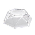 Boutique Fashion PS Display Stand for 75x65mm Glass Ball Sphere Holder Morden Style 2mm Thickness Easy Assembly