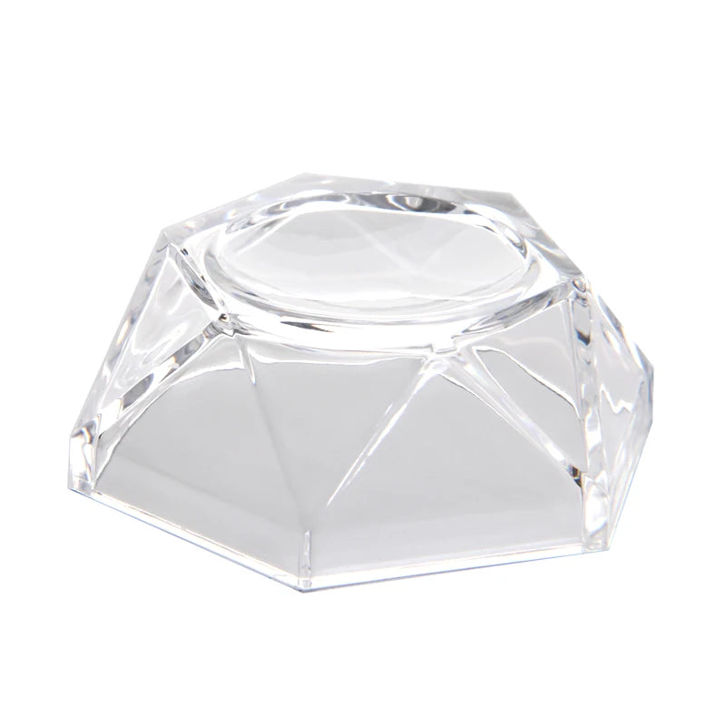 Boutique Fashion PS Display Stand for 75x65mm Glass Ball Sphere Holder Morden Style 2mm Thickness Easy Assembly