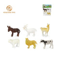 Promotional Custom Plastic Other Toy Animal Small Figure Model Set Farm Animals Toys for Kids