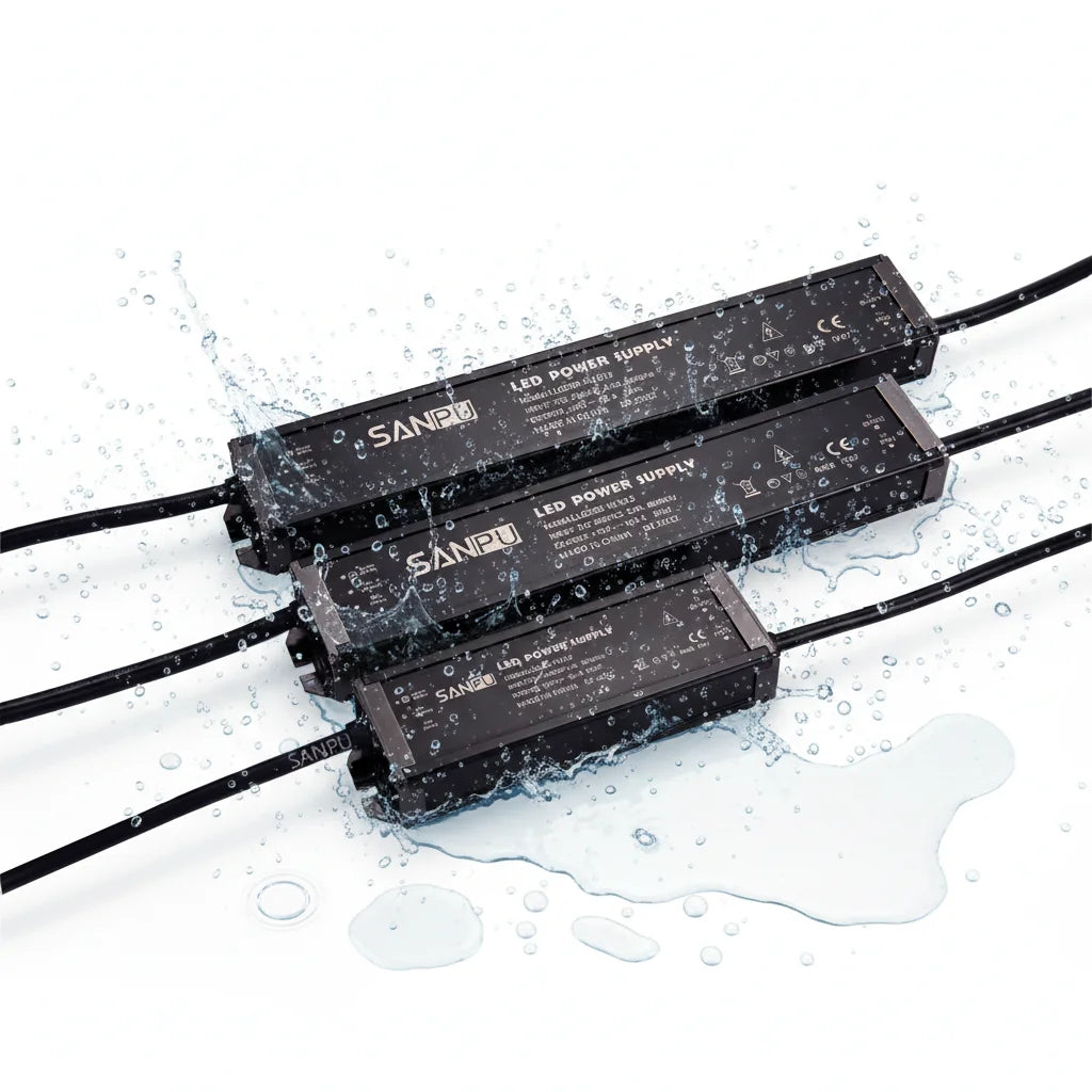 12V 5A DC CCTV Camera LED Driver IP67 Outdoor Rainproof Waterproof Slim Strip Light Power Supply 60W 12V 24V AC Switching Supply