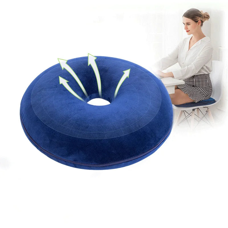 New Orthopedic Hemorrhoid Cushion Memory Foam Orthopedic Gel Donut Seat Cushion