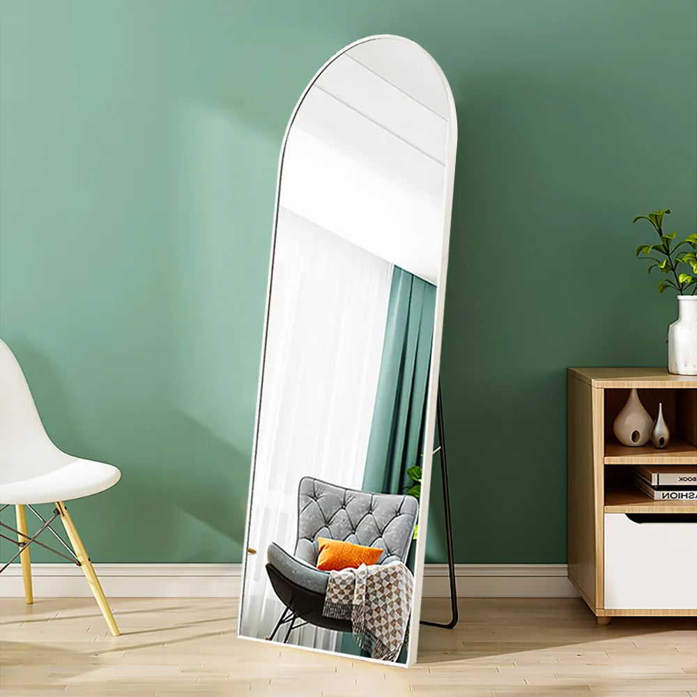 56*160cm Full Length Standing Floor Wall Mirror Salon Beauty Home Decorative Dressing Mirrors With Aluminum Frame