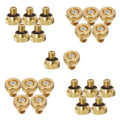 Brass Misting Nozzles Replacement Heads for Garden Patio Lawn Landscaping Dust Control and Outdoor Cooling Mister System