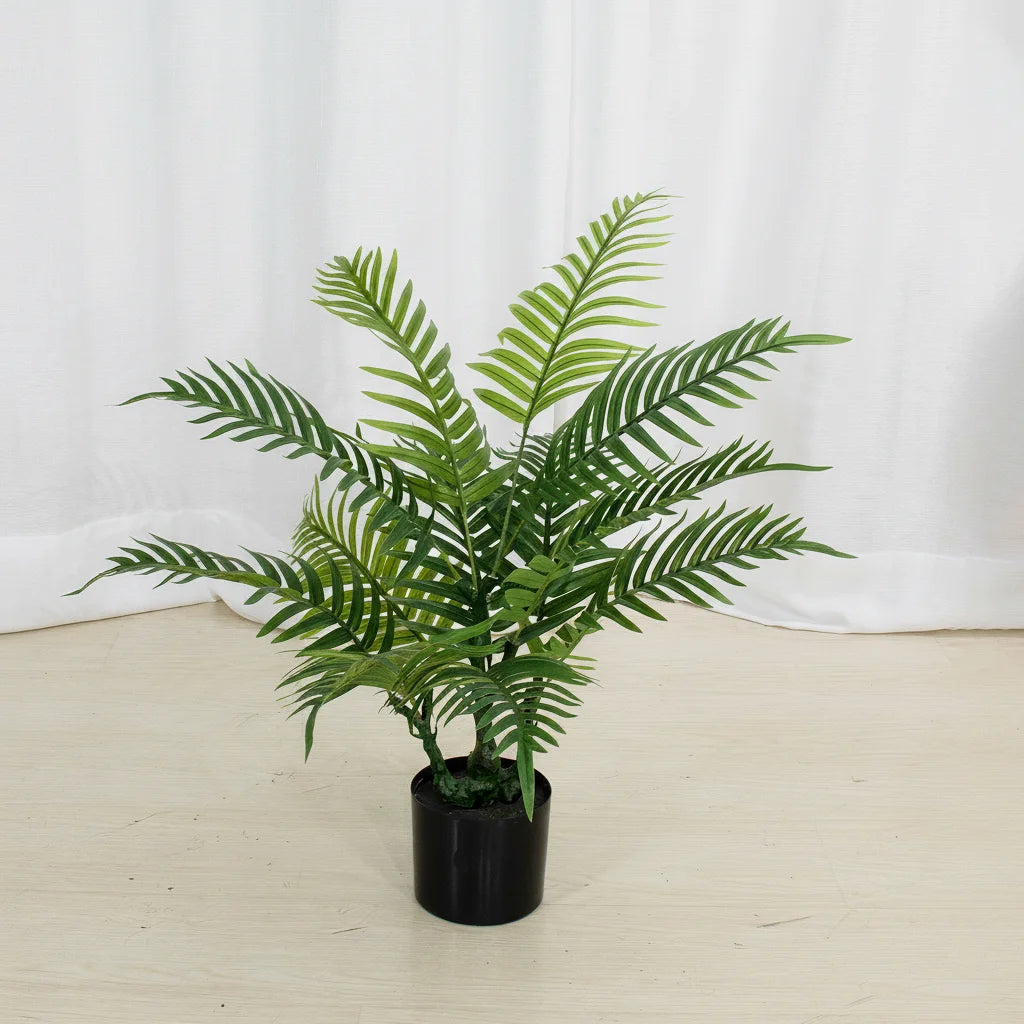 Urgent Order 80/120/160/180cm Artificial Tropical Landscape Decor Trees PE Material UV Resistant Durable Waterproof