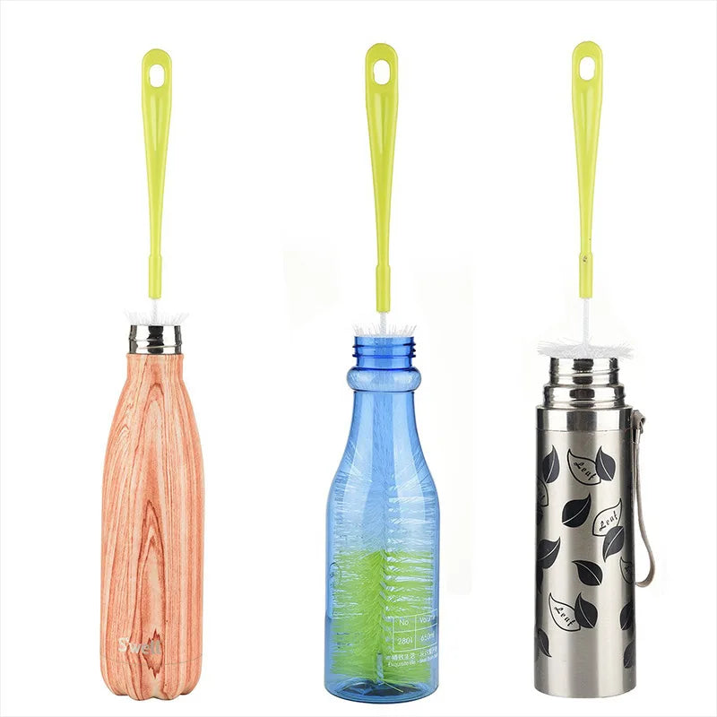 Bottle Cleaning Brush Set Long Handle Bottle Cleaner Kettle Spout Lid Cleaner Brushes