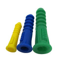 Blue Yellow Ribbed Plastic Drywall Anchors Plastic Anchor Screw Kit