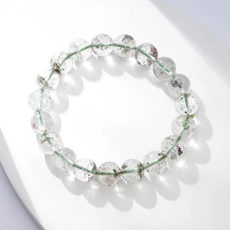 Quality Natural Stone Bracelets Jeweler Round Beads Elastic Fine Jewelry Bead Bracelet for Women Man