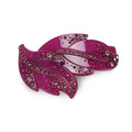 Best Prices Personality Leaf Rhinestones Hair Clip Barrette High Quality Hair Accessories for Women Girls