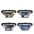 Fashion Camouflage Outdoor Casual Mens Messenger Bag Fanny Pack Waterproof Large Capacity Chest Waist Bag