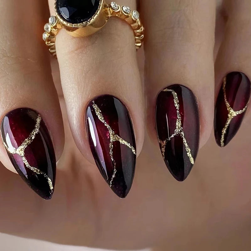 Fashion Style Wholesale Artificial Fingernail Nail Tips Square Designer Press on Nails