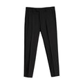 New Slim Men's Pants Stretch Trousers Plus Size Classic Solid Color Business Casual Wear Formal Suit Pants