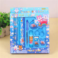Creative YJ Brand Nine-Piece Stationery Set Model 1152 19.5x20cm 120 Pieces Primary School Students Wholesale Supplies Birthday
