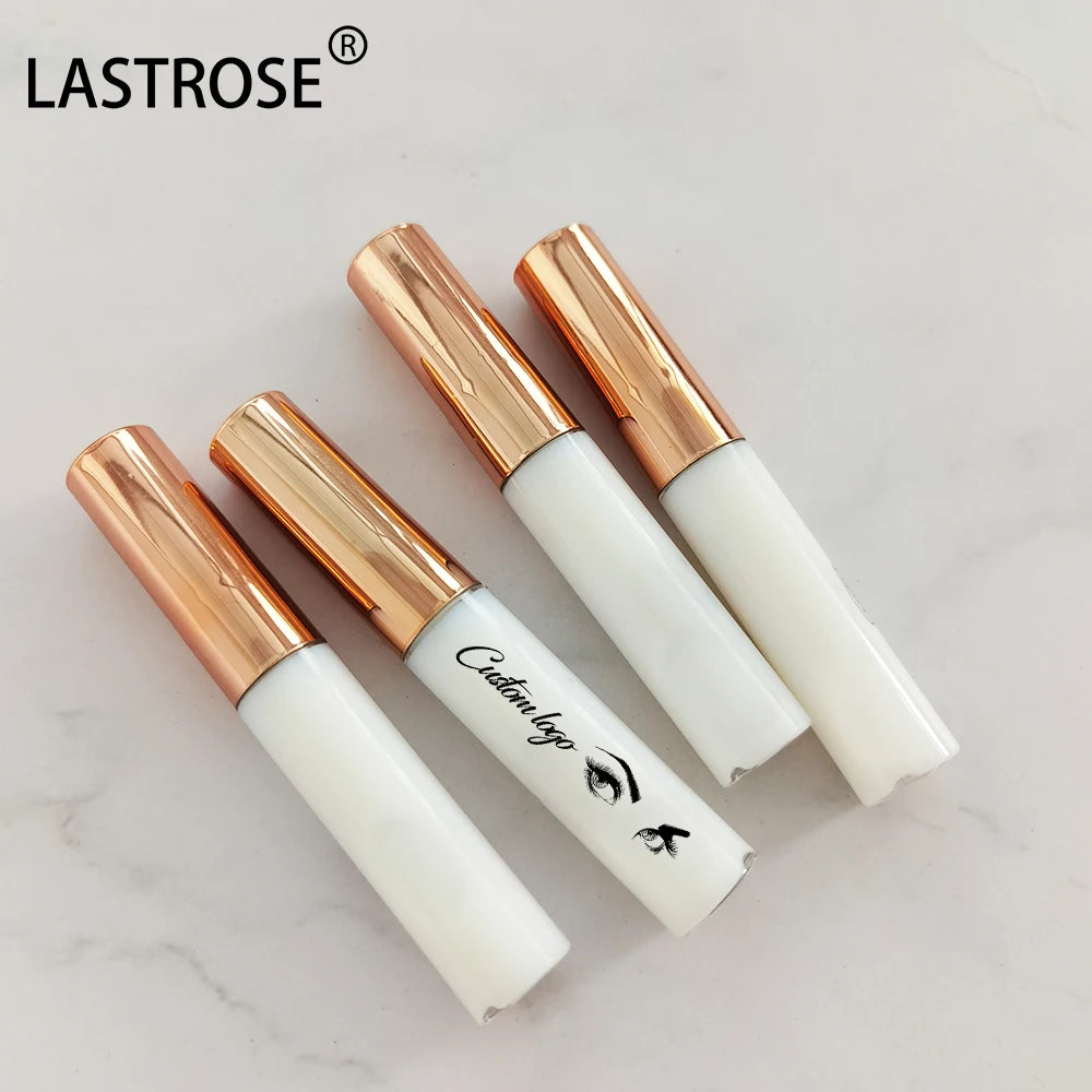 Eyelash Vendor Wholesale pink Eyelash Glue Latex Free Make Your Own  logo Super Strong Waterproof Lash Glue