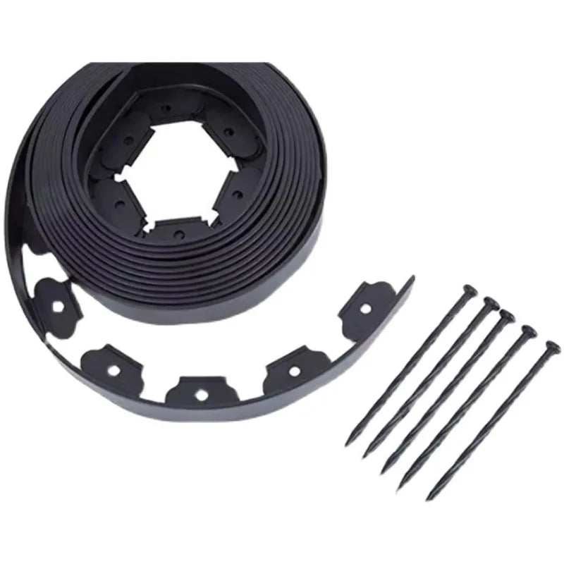 JNZ in Stock Top Rated 5cm 10cm Garden Edging No Dig Lawn Borders Flowerbed Edging for Outdoor Decoration