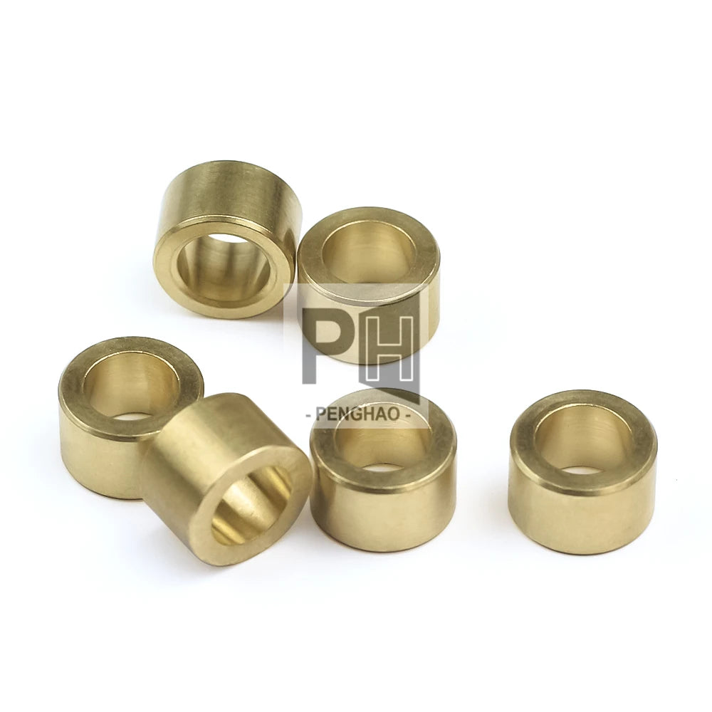 M5 Copper Spacer 5.1*8*5mm Round Copper Brass Standoff Spacer Bearing Sleeve Standoff for 3D Printer Accessories