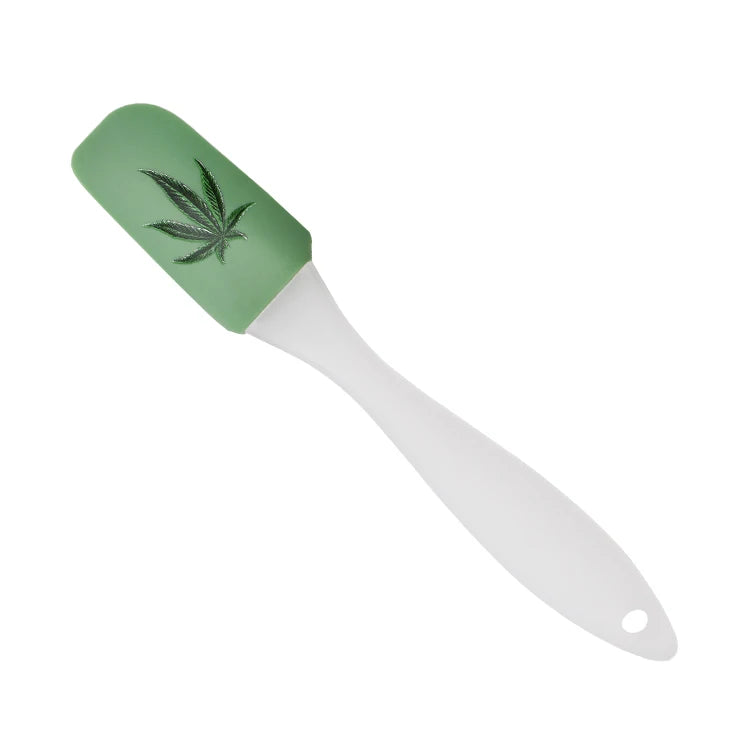 Food Grade Eco-Friendly Silicone Spatula PP Handle for Cake Baking Kitchen Creaming Mixing Heat Resistant Flexible Printed