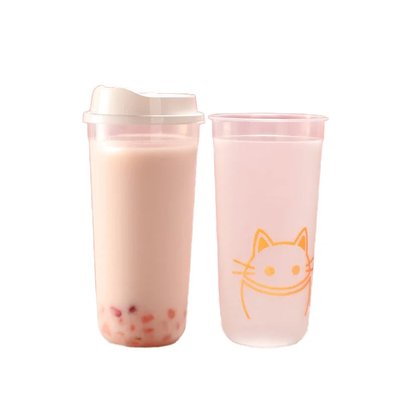 Wholesale 90mm U-Shaped Plastic Cup Good Quality Custom Frosted PLA Factory Free Sample for Panic Buying