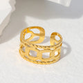 Beimai OEM Simple Non-fading Titanium Steel Chain Ring